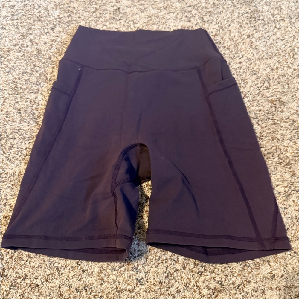 Buffbunny Collection 7 Deadly Sins Kara Corey Rosa Pocket Shorts 6” Purple,small